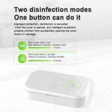 M1 Pro Phone Sterilizer with Wireless Charging Function M1 Pro Phone Sterilizer with Wireless Charging Function