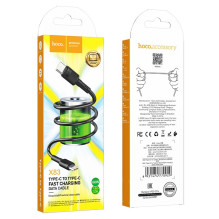 USB cable Hoco X83 60W Type-C to Type-C 1.0m black USB cable Hoco X83 60W Type-C to Type-C 1.0m black