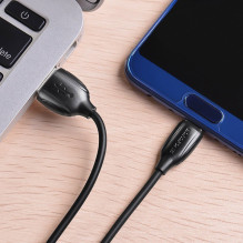 USB cable Borofone BX19 USB-A to USB-C 1.0m black USB cable Borofone BX19 USB-A to USB-C 1.0m black
