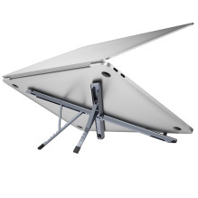 Folding laptop stand Hoco HD9 gray
