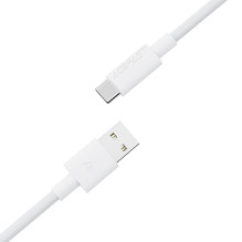 USB kabelis Acefast C18-04 USB-A to USB-C 1.2m baltas USB kabelis Acefast C18-04 USB-A to USB-C 1.2m baltas