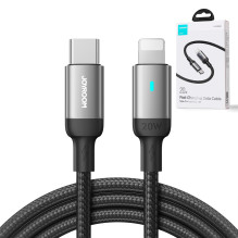 USB kabelis Joyroom S-CL020A10 Type-C to Lightning 20W 1.2m juodas USB kabelis Joyroom S-CL020A10 Type-C to Lightning 20W 1.2m juodas