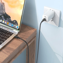 USB cable Borofone BX113 60W USB-C to USB-C 2.0m black