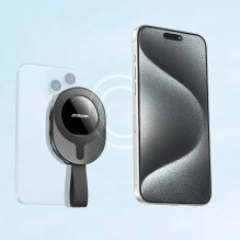 Magnetic phone holder with suction cups Joyroom JR-ZS393-S black Magnetic phone holder with suction cups Joyroom JR-ZS393-S black