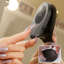 Magnetic phone holder with suction cups Joyroom JR-ZS418 black