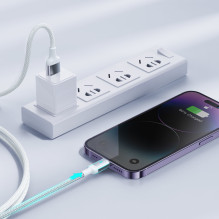 USB kabelis Joyroom S-UL012A10 USB to Lightning 2.4A 1.2m baltas USB kabelis Joyroom S-UL012A10 USB to Lightning 2.4A 1.2m baltas