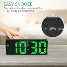 LED desk clock Reach WakeUp-1 LED desk clock Reach WakeUp-1