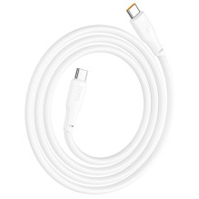 USB cable Hoco X93 60W USB-C to USB-C 2.0m white USB cable Hoco X93 60W USB-C to USB-C 2.0m white