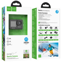 Veiksmo kamera Hoco DV103 juoda Veiksmo kamera Hoco DV103 juoda