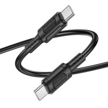 USB cable Borofone BX111 60W USB-C to USB-C 1.0m black USB cable Borofone BX111 60W USB-C to USB-C 1.0m black