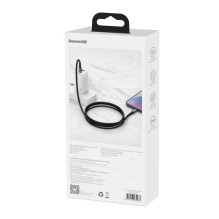 USB cable Baseus Tungsten PD20W USB-C to Lightning 1.0m black CATLWJ-01 USB cable Baseus Tungsten PD20W USB-C to Lightning 1.0m black CATLWJ-01