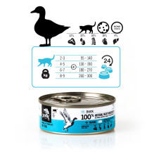 3COTY Duck - wet cat food - 80g 3COTY Duck - wet cat food - 80g