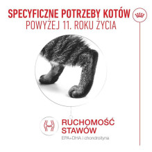 ROYAL CANIN Ageing 11+ šlapias kačių ėdalas gabaliukais padaže - 12 x 85 g ROYAL CANIN Ageing 11+ šlapias kačių ėdalas gabaliukais padaže - 12 x 85 g