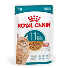 ROYAL CANIN Ageing 11+ šlapias kačių ėdalas gabaliukais padaže - 12 x 85 g ROYAL CANIN Ageing 11+ šlapias kačių ėdalas gabaliukais padaže - 12 x 85 g