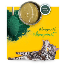 3COTY Vištienos ir spirulina ėdalas kačiukams ir žindančioms katėms - šlapias kačių ėdalas - 80 g 3COTY Vištienos ir spirulina ėdalas kačiukams ir žindančioms katėms - šlapias kačių ėdalas - 80 g