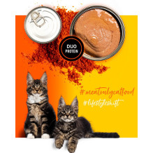 3COTY Vištienos ir krilio sausas kačiukams – šlapias kačių ėdalas – 80 g