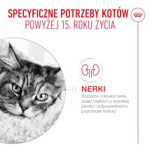 ROYAL CANIN sausas kačių ėdalas nuo 15 metų – 2 kg
