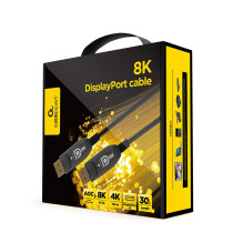CABLE DISPLAY PORT 30M AOC / PREM CC-DP8K-AOC-30M GEMBIRD