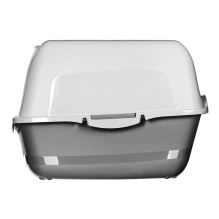 DIAMENTIQ BAYA light grey / dark grey - cat litter box - 55,5 x 40 x 38,7 cm DIAMENTIQ BAYA light grey / dark grey - cat litter box - 55,5 x 40 x 38,7 cm
