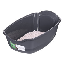 DIAMENTIQ BAYA light grey / dark grey - cat litter box - 55,5 x 40 x 38,7 cm DIAMENTIQ BAYA light grey / dark grey - cat litter box - 55,5 x 40 x 38,7 cm