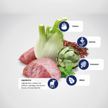 FARMINA ND Quinoa Digestion Lamb and Fennel - sausas kačių ėdalas - 1,5 kg