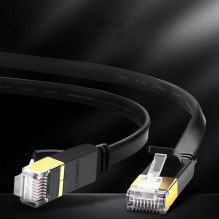 Ugreen Ugreen Flat Cable Internet Network Cable Ethernet Patchcord RJ45 Cat 7 STP LAN 10 Gbps 10m Black (NW106 11265) Ugreen Ugreen Flat Cable Internet Network Cable Ethernet Patchcord RJ45 Cat 7 STP LAN 10 Gbps 10m Black (NW106 11265)