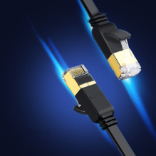 Ugreen Ugreen Flat Cable Internet Network Cable Ethernet Patchcord RJ45 Cat 7 STP LAN 10 Gbps 10m Black (NW106 11265) Ugreen Ugreen Flat Cable Internet Network Cable Ethernet Patchcord RJ45 Cat 7 STP LAN 10 Gbps 10m Black (NW106 11265)