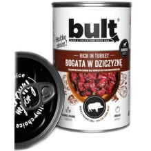 BULT Gausiai žvėriena - Šlapias šunų ėdalas - 800 g BULT Gausiai žvėriena - Šlapias šunų ėdalas - 800 g