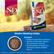 FARMINA ND Quinoa Weight Management LambBroccoli - sausas kačių ėdalas - 5 kg FARMINA ND Quinoa Weight Management LambBroccoli - sausas kačių ėdalas - 5 kg
