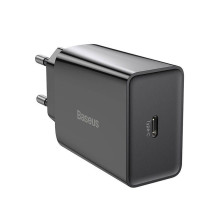 Baseus Baseus Speed Mini Quick Charger, USB-C, PD, 3A, 20W (black)