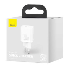 Baseus Baseus Super Si Quick Charger 1C 20W (white) Baseus Baseus Super Si Quick Charger 1C 20W (white)