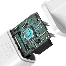 „Baseus Super Si“ greitasis įkroviklis 1C 20W (baltas) „Baseus Super Si“ greitasis įkroviklis 1C 20W (baltas)