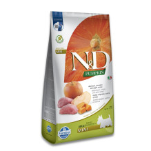 FARMINA ND Pumpkin Adult Mini Boar Apple - sausas šunų ėdalas - 7 kg