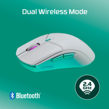 PELĖ USB OPTINĖ HYPERX PF / HAS2 WL BALTA 8R2E7AA HYPERX