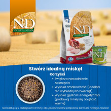 Farmina augintinių ėdalas ND Ancestral Grain Canin suaugusiam šuniui, 15 kg, vištiena Farmina augintinių ėdalas ND Ancestral Grain Canin suaugusiam šuniui, 15 kg, vištiena