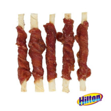 HILTON anties įvyniojimas, baltas, odinis, kramtukas šunims, 500 g