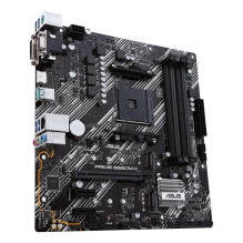 Mainboard, ASUS, AMD B550, SAM4, MicroATX, 2xPCI-Express 3.0 1x, 2xM.2, 1xPCI-Express 4.0 16x, Memory DDR4, Memory slots
