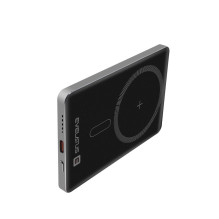 Evelatus PD20W 5000mAh išorinė baterija „MagLink Elite“ su belaidžiu įkrovimu EVEP02PBMES sidabrinė Evelatus PD20W 5000mAh išorinė baterija „MagLink Elite“ su belaidžiu įkrovimu EVEP02PBMES sidabrinė