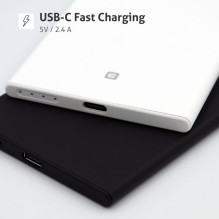 Evelatus Evelatus 3000mAh Power Bank Super Slim With Wireless charging EVEP03PBSSB Black Evelatus Evelatus 3000mAh Power Bank Super Slim With Wireless charging EVEP03PBSSB Black