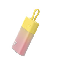 Baseus Baseus Popsicle 5200mAh 20W Powerbank with Built-in Lightning Cable (+ White Baseus Simple USB-C - USB-C 60W / 20 Baseus Baseus Popsicle 5200mAh 20W Powerbank with Built-in Lightning Cable (+ White Baseus Simple USB-C - USB-C 60W / 20