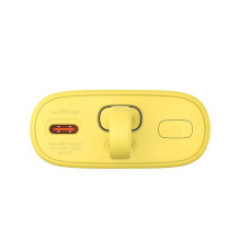 „Baseus Baseus Popsicle“ 5200mAh 20W išorinė baterija su įmontuotu „Lightning“ laidu (+ baltu „Baseus Simple USB-C“ - US „Baseus Baseus Popsicle“ 5200mAh 20W išorinė baterija su įmontuotu „Lightning“ laidu (+ baltu „Baseus Simple USB-C“ - US