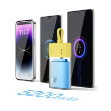 Baseus Baseus Popsicle 5200mAh 20W Powerbank with Built-in Lightning Cable (+ White Baseus Simple USB-C - USB-C 60W / 20 Baseus Baseus Popsicle 5200mAh 20W Powerbank with Built-in Lightning Cable (+ White Baseus Simple USB-C - USB-C 60W / 20