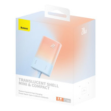 Baseus Baseus Popsicle 5200mAh 20W Powerbank with Built-in Lightning Cable (+ White Baseus Simple USB-C - USB-C 60W / 20