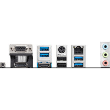 Pagrindinė plokštė, MSI, AMD B550, SAM4, MicroATX, DDR4 atmintis, 4 atminties lizdai, 2xPCI-Express 3.0 1x, 1xPCI-Expres