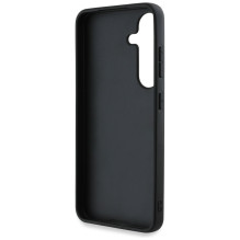 Guess Big 4G Logo Classic logotipo dėklas, skirtas Samsung Galaxy S25 Brown