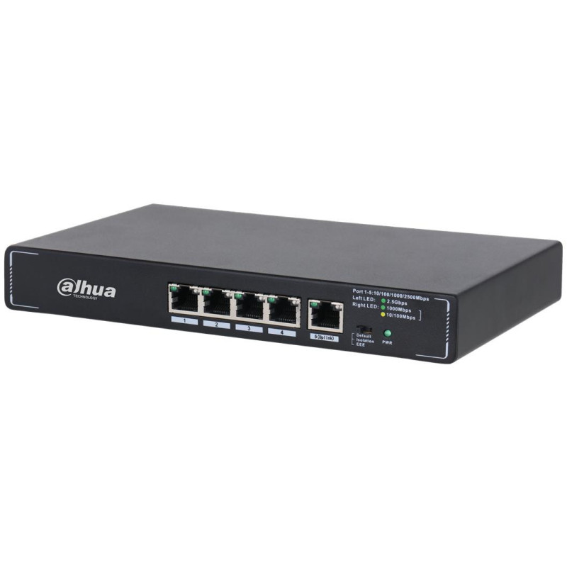 SwitchDAHUADH-SMG1005Switch type Unmanaged5x2.5G Ethernet (copper) ports quantitySMG1005