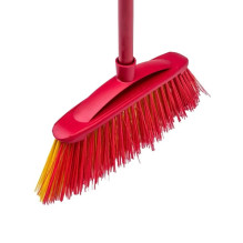 Broom - Vileda 2in1 Garden Outdoor Red / Yellow