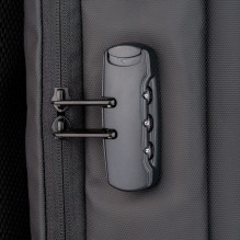 QUALO Laptop backpack Ultimate Line USB-C 15.6 Black