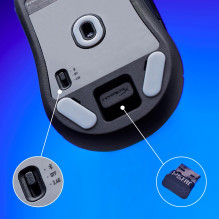 MOUSE USB OPTICAL HYPERX PF / HAS2 MINI WL BK 7D388AA HYPERX