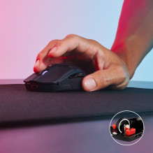 MOUSE USB OPTICAL HYPERX PF / HAS2 MINI WL BK 7D388AA HYPERX